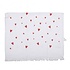 Clayre & Eef Guest towel Hearts red