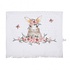 Clayre & Eef Guest towel Rabbits Flowers