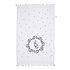Clayre & Eef Guest towel Rabbits black-white