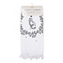 Clayre & Eef Guest towel Rabbits black-white