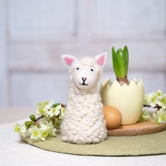 Sjaal met Verhaal Felt Decoration Schaap