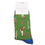 Männer-Socken Bamboo Rugby Scene green