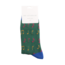 Mens Socks Bamboo Music antique green