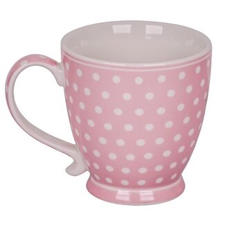Isabelle Rose Mug Dots pastel pink