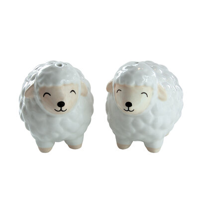 Sass & Belle Salt and Pepper Sheep Set of 2