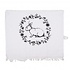 Clayre & Eef Guest towel Rabbit black-white
