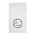 Clayre & Eef Guest towel Rabbit black-white