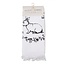Guest towel Rabbit black-white