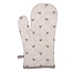 Ofenhandschuh Hearts beige grey