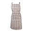 Kitchen apron Hearts beige grey