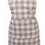 Kitchen apron Hearts beige grey