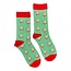Socks Bamboo Doggy green