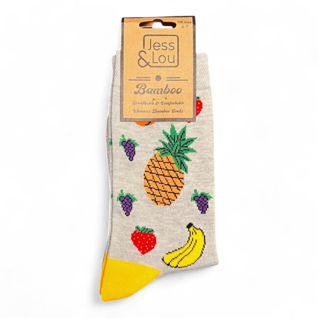Socken Bamboo Funky Fruit grey