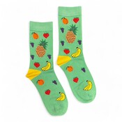 Jess & Lou Socks Bamboo Funky Fruit green