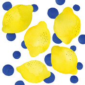 Paperproducts Design Paper Napkins Lemons & Dots