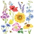 Paperproducts Design Paper Napkins Flowers & Bees