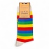 Jess & Lou Männer-Socken Bamboo Stripes Rainbow