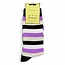 Men's Socks Bamboo Stripes purple/grey/black
