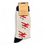 Men's Socks Bamboo Planes grey