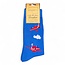 Männer-Socken Bamboo Red Jets blue