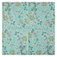 Paper napkins Flowers green