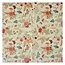 Papierservietten Flowers butterfly beige