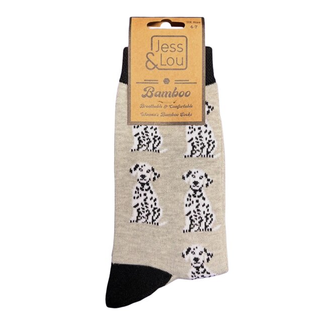 Socken Bamboo Dalmatians grey