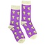 Socken Bamboo Doggy purple