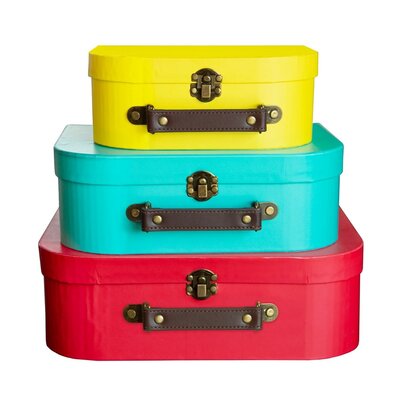 Sass & Belle Cases Bright Retro Set of 3