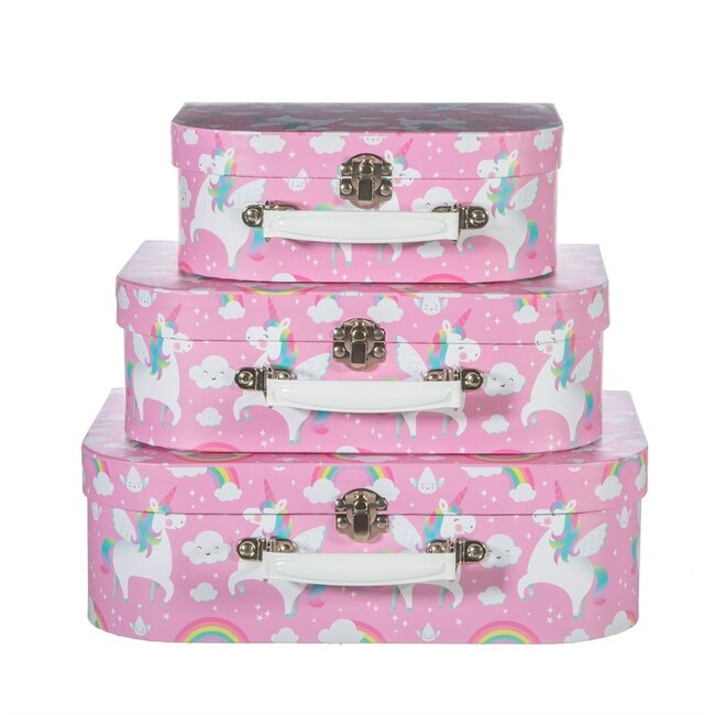 Köfferchen Rainbow Unicorn Set of 3