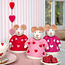 Sjaal met Verhaal Felt Decoration Muis Sweetheart assorti