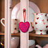 Sjaal met Verhaal Felt Hanger Hart Love assorti