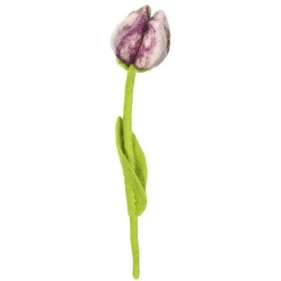 Sjaal met Verhaal Felt Flower Tulp Pipa