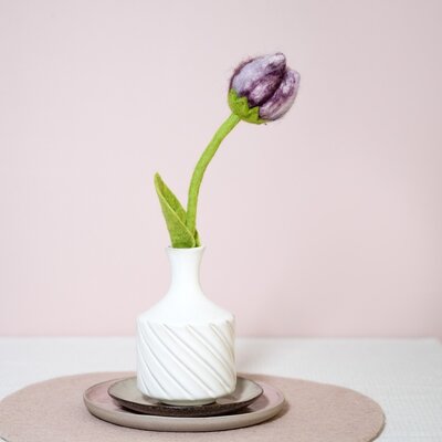 Sjaal met Verhaal Felt Flower Tulp Pipa