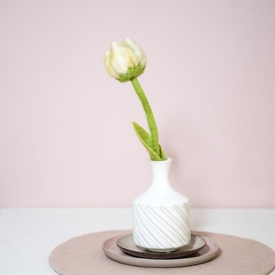 Sjaal met Verhaal Felt Flower Tulp Gini