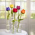 Sjaal met Verhaal Felt Flower Tulp Robin rood