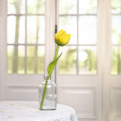 Sjaal met Verhaal Felt Flower Tulp Gwen geel