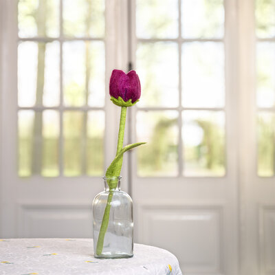 Sjaal met Verhaal Filzblume Tulp Multicolor assorti