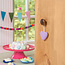 Felt Hanger Hart multicolour assorti