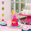 Sjaal met Verhaal Felt Decoration Feestvarken roze