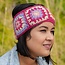 Headband Granny Square Colourful fuchsia/oranje