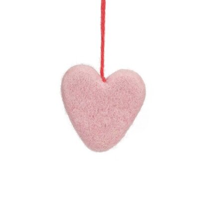 Sjaal met Verhaal Felt Hanger Hart Love assorti