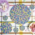 Sjaal met Verhaal Filz-Untersetzer 40 cm rond Bolletjes pastel