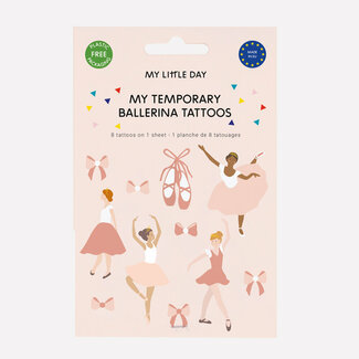 My Little Day Tattoos Ballerina
