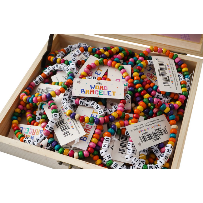Bracelets Words in Display Little Tribe