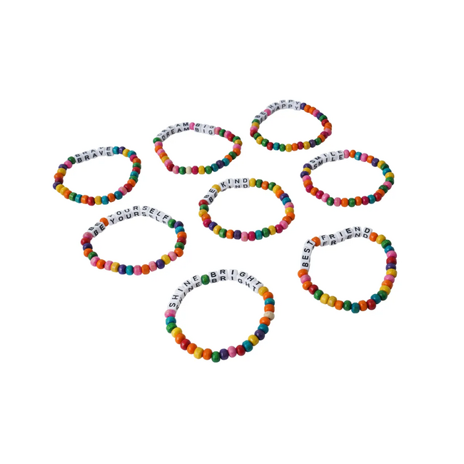Bracelets Words in Display Little Tribe