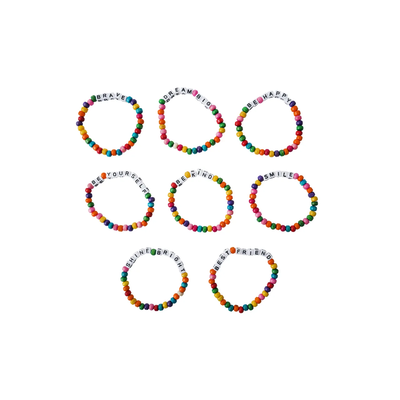 CGB Giftware Bracelets Words in Display Little Tribe