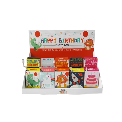 CGB Giftware Music Box Little Tribe assorti