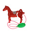 Air-powered Trotting Horse