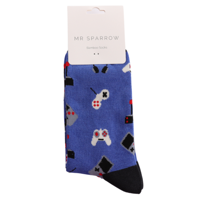 Männer-Socken Bamboo Gaming royal
